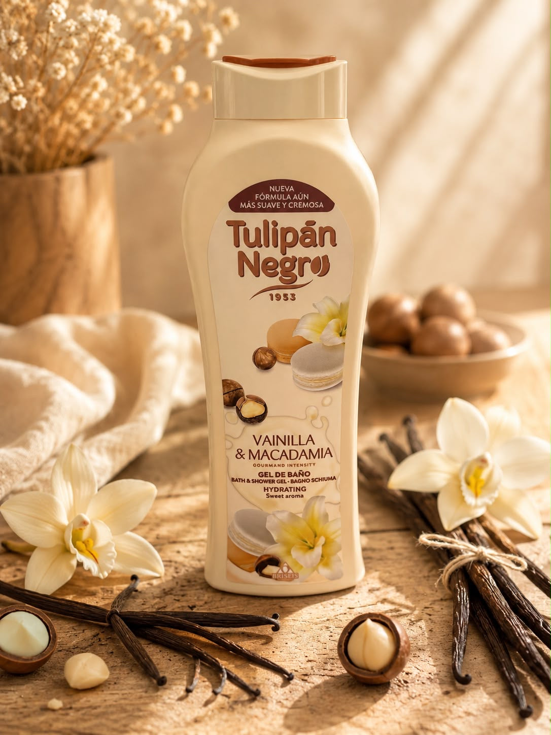 Gel douche tullipan negro 650 ml