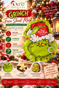 Masque visage à la vanille en motif grinch ❤️💚