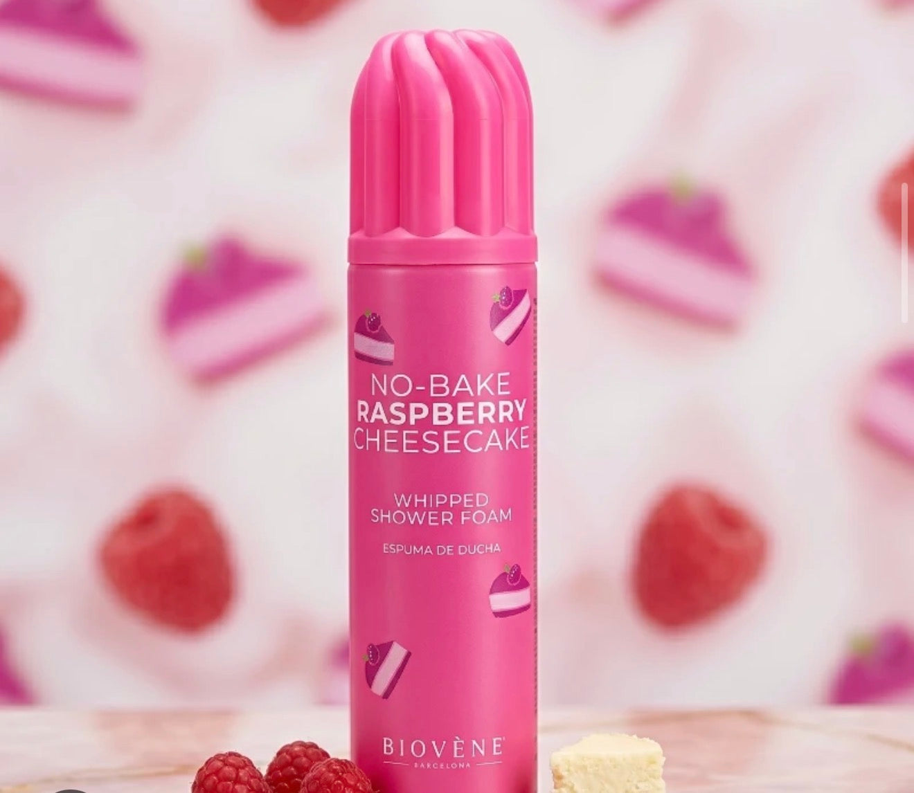 Mousse de chantilly Raspberry Cheesecake