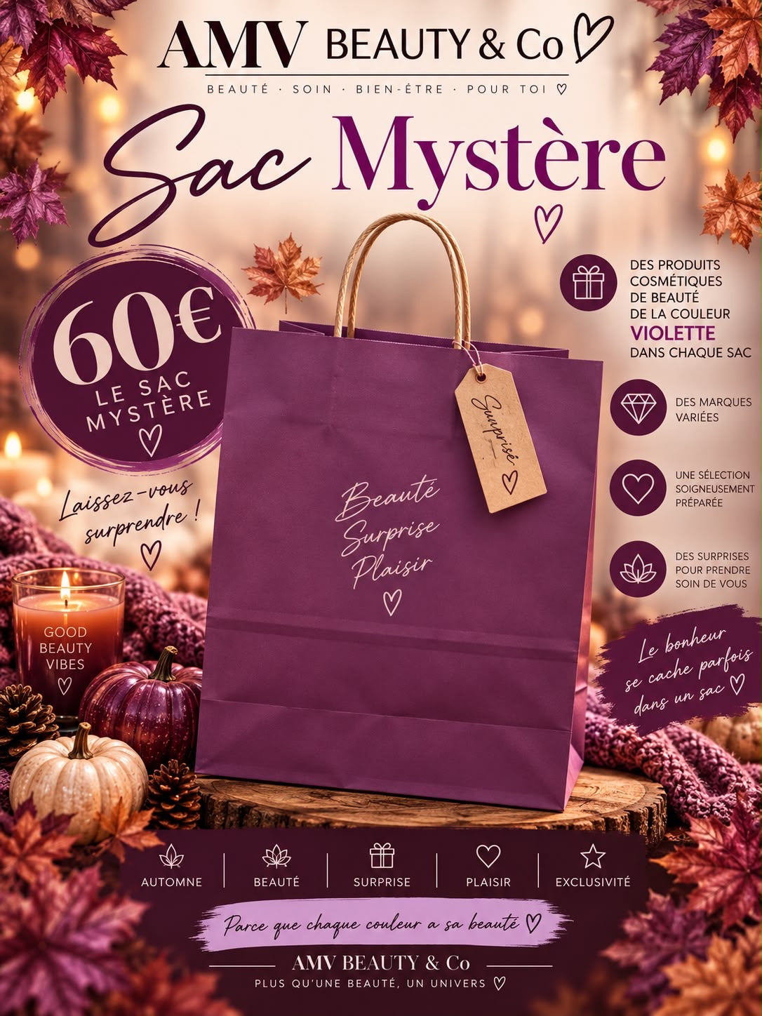 💜 Sac mystère Violet 💜