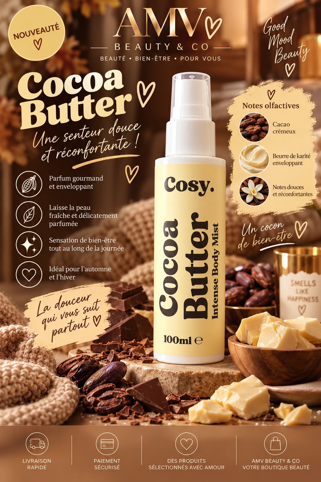 Brume cocoa Butter 🧈💛