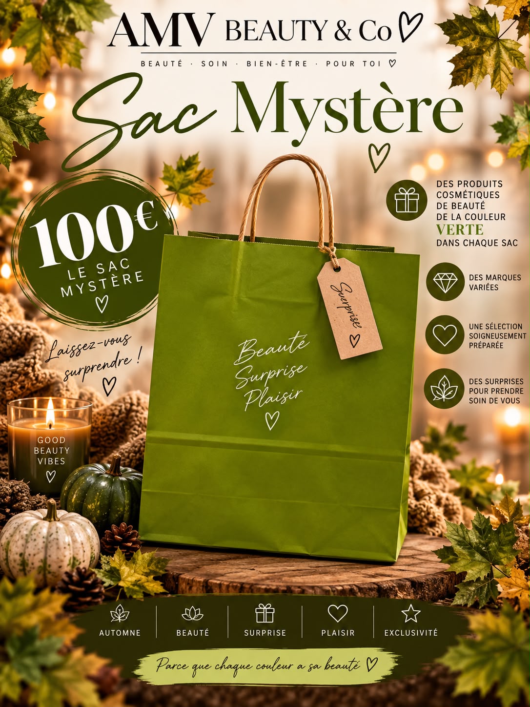 💚 Sac mystère vert 💚