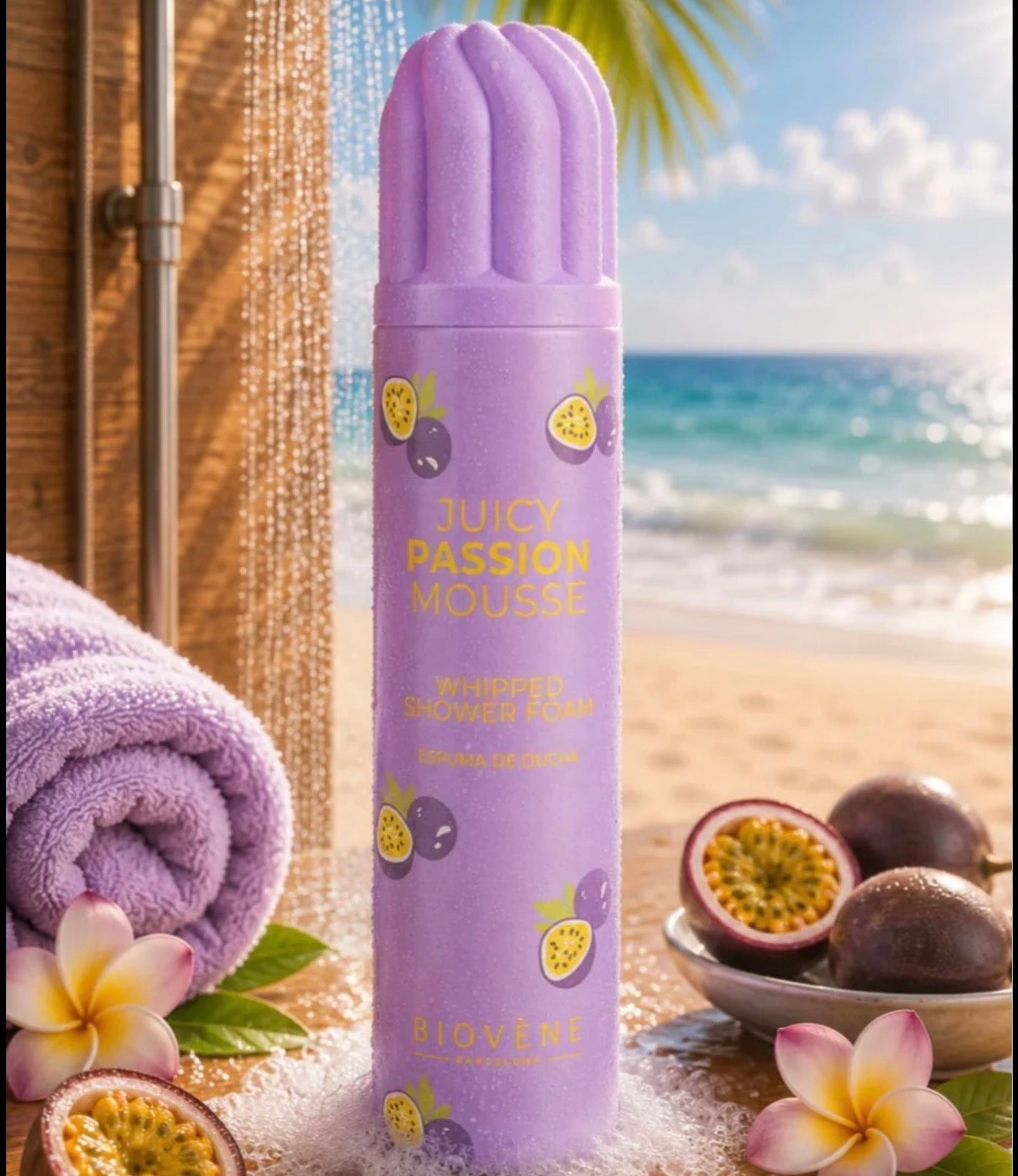 Mousse chantilly douche passion