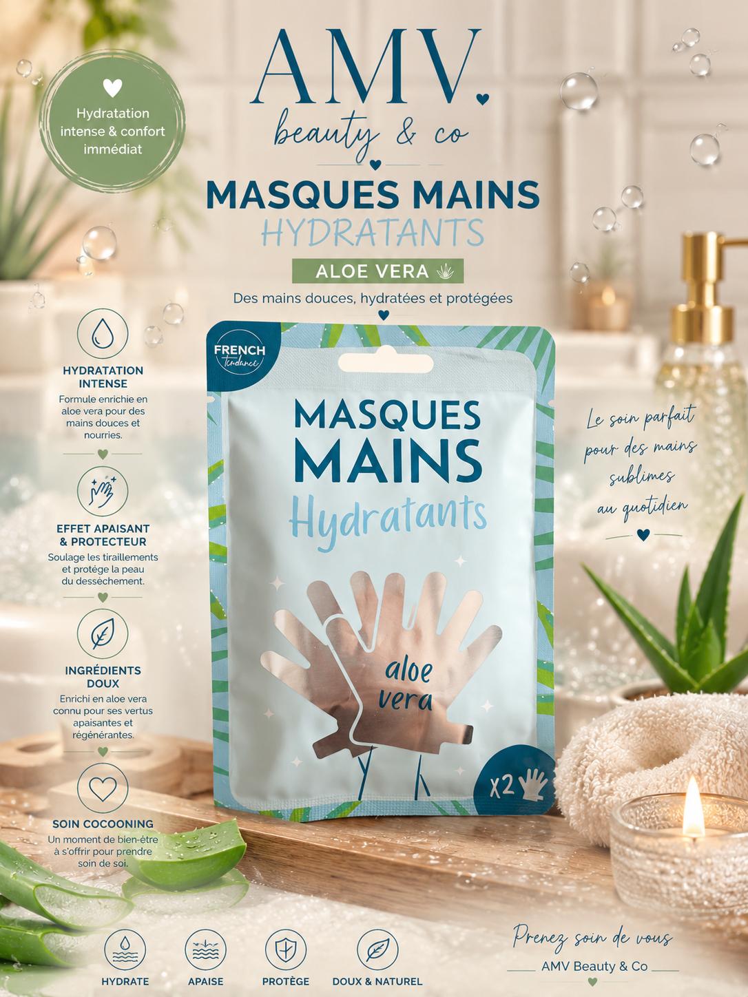 Masque main aloe Vera 💚