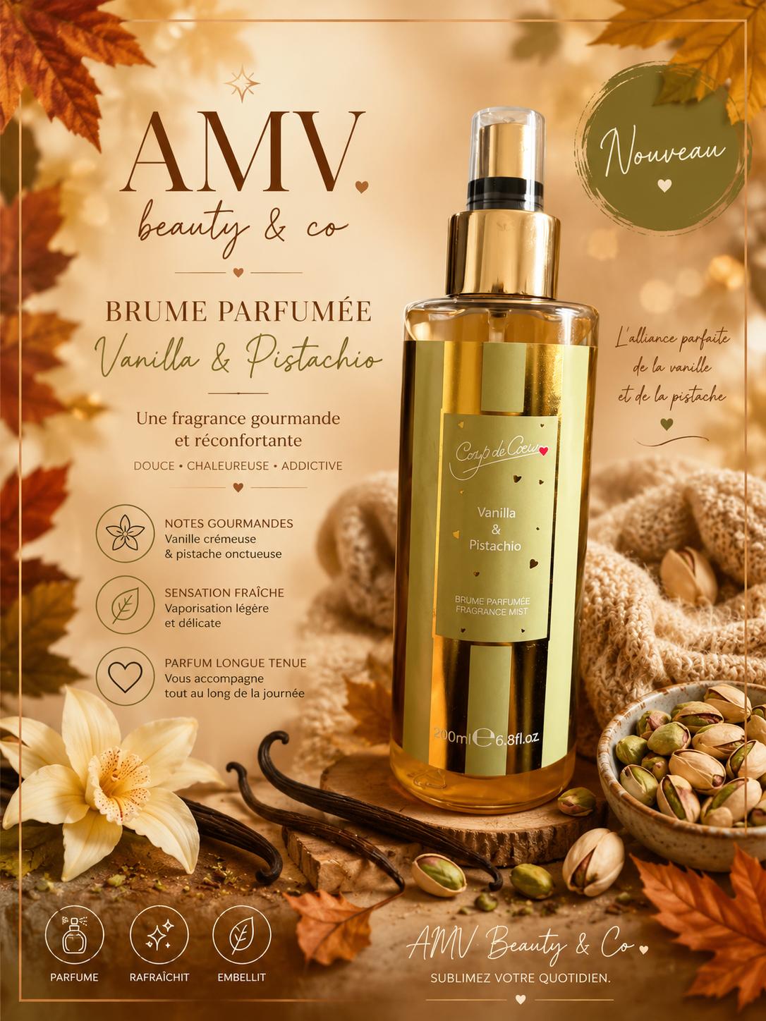 Brume femme Vanille & Pistache