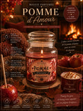 Bougie parfumée Pomme d’amour🍎🕯️
