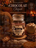 Bougie parfumée chocolat chaud  🍫
