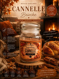 Bougie parfumée Canelle Brioche 🥧