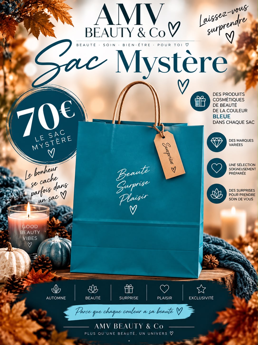💙 Sac Mystère bleu 💙