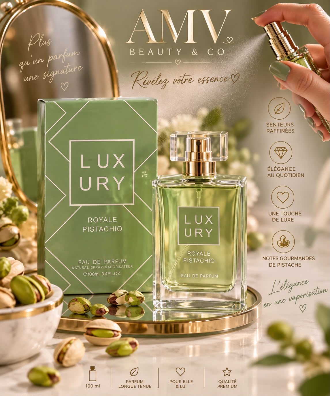 Parfum Luxury Pistache 🍈💚