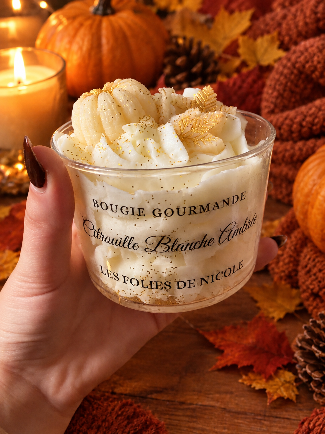 Bougie gourmande Citrouille 🎃🕯️