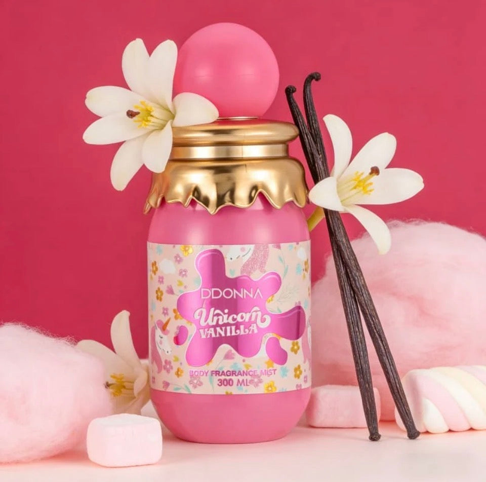 Brume corps et cheveux Unicorn Vanilla 300 ML