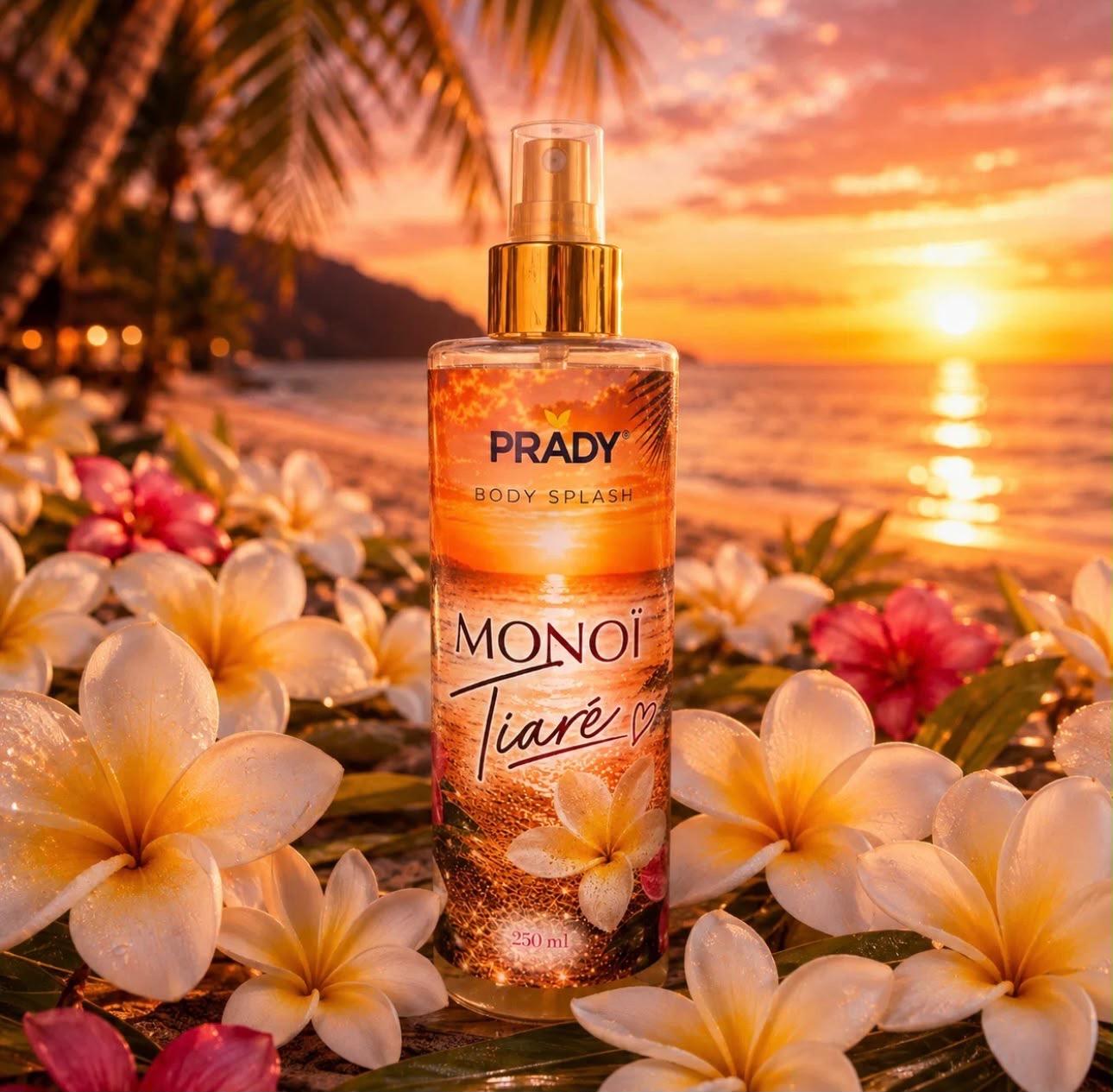 Brume corps et cheveux Monoi Tiaré 250 ML