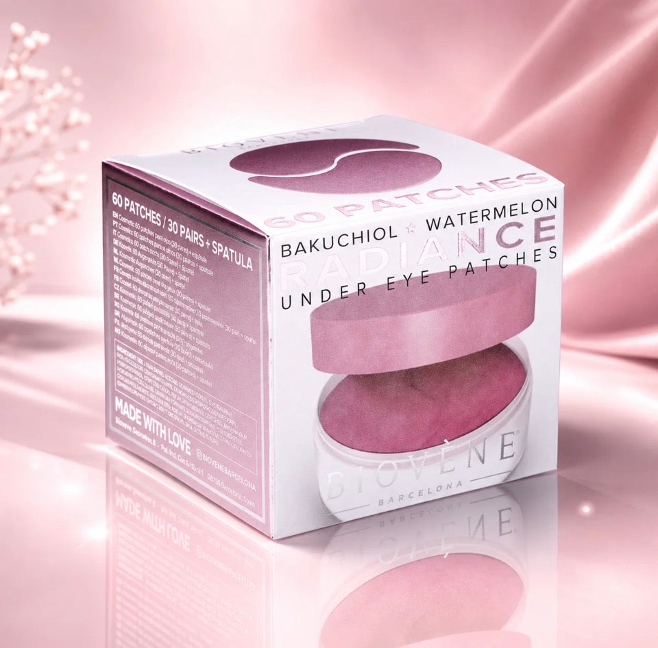 Patchs hydrogel pour les yeux pastèque eaux de rose