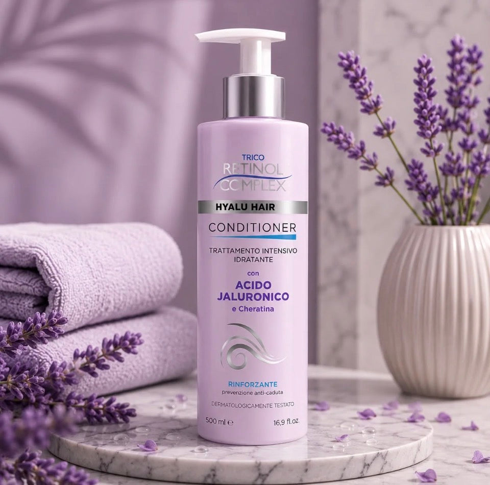 Après-Shampoing Acide Hyaluronique & Kératine 500 ML