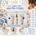 Coffret Mom petit et mama Gel douche, eau de toilette et crème hydratante