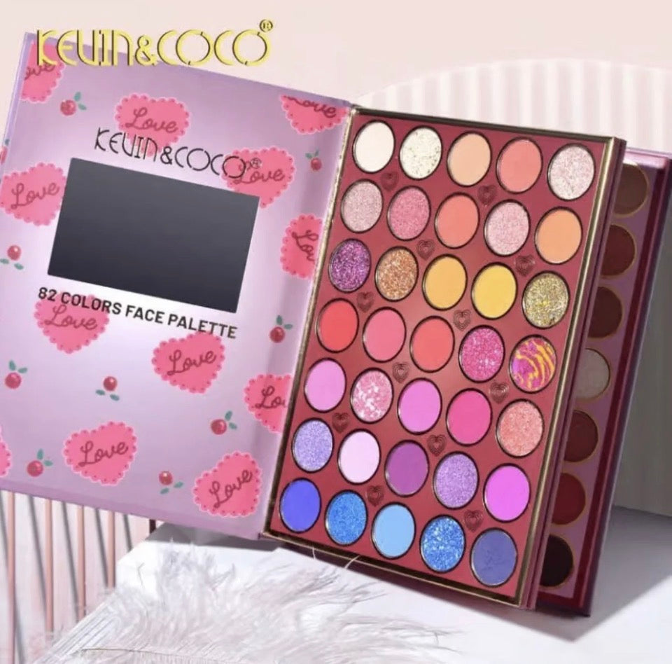 Palette 82 couleurs Cherry Girls kevin & coco
