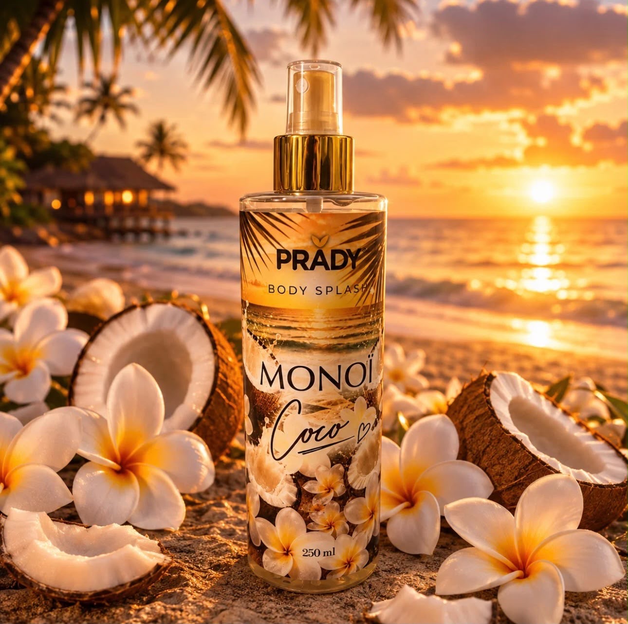 Brume corps et cheveux Monoi Coco 250 ML