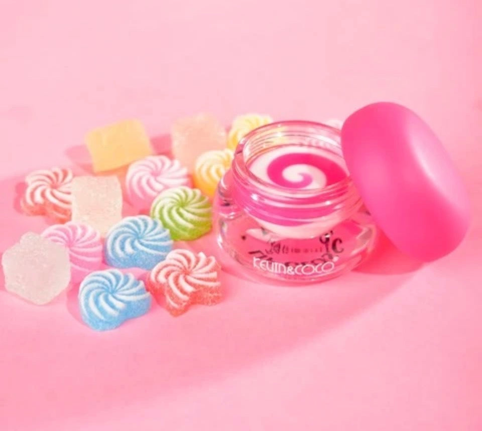 Coffret pour lèvre macaron rose
