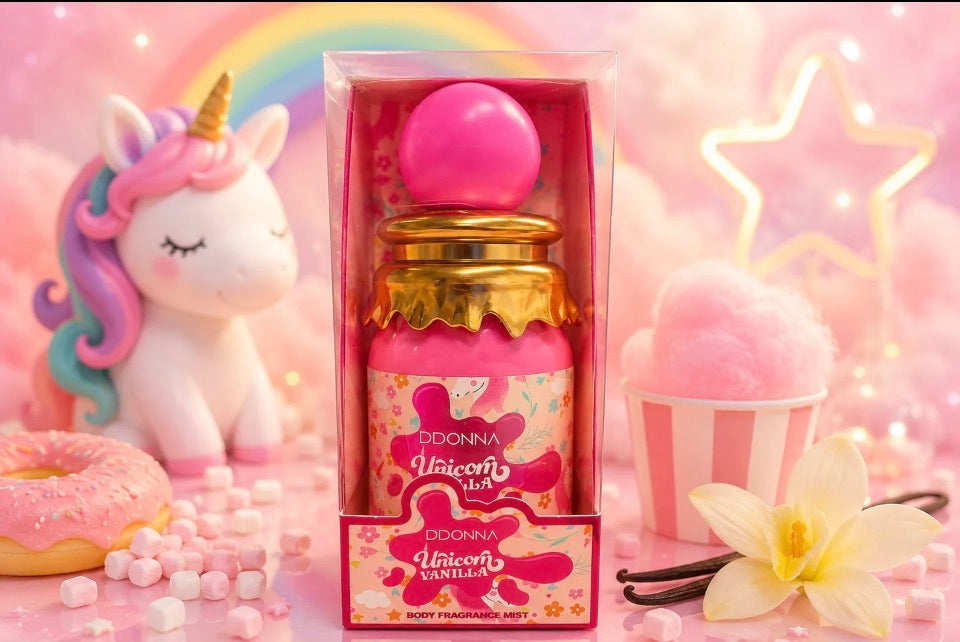 Brume corps et cheveux Unicorn Vanilla 300 ML