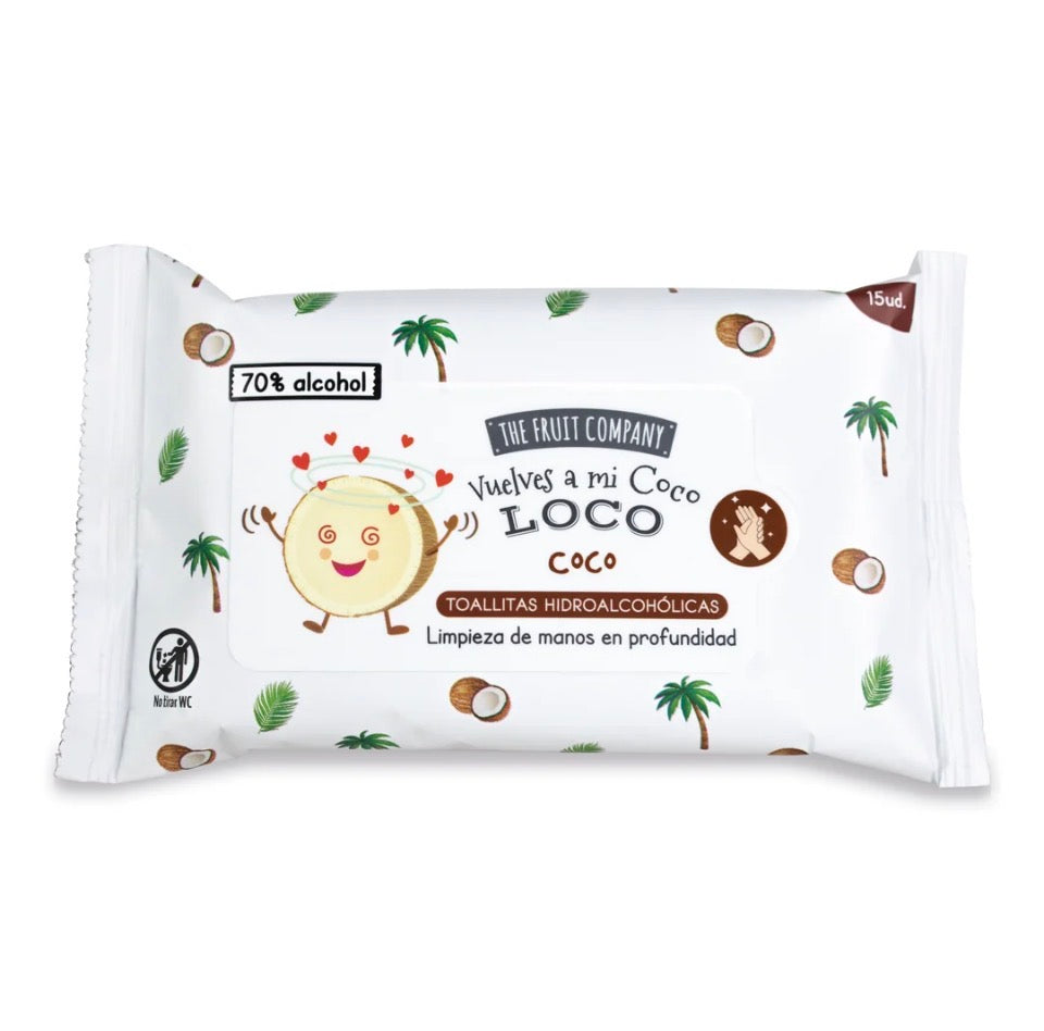 Lingettes Multi-usage parfum coco