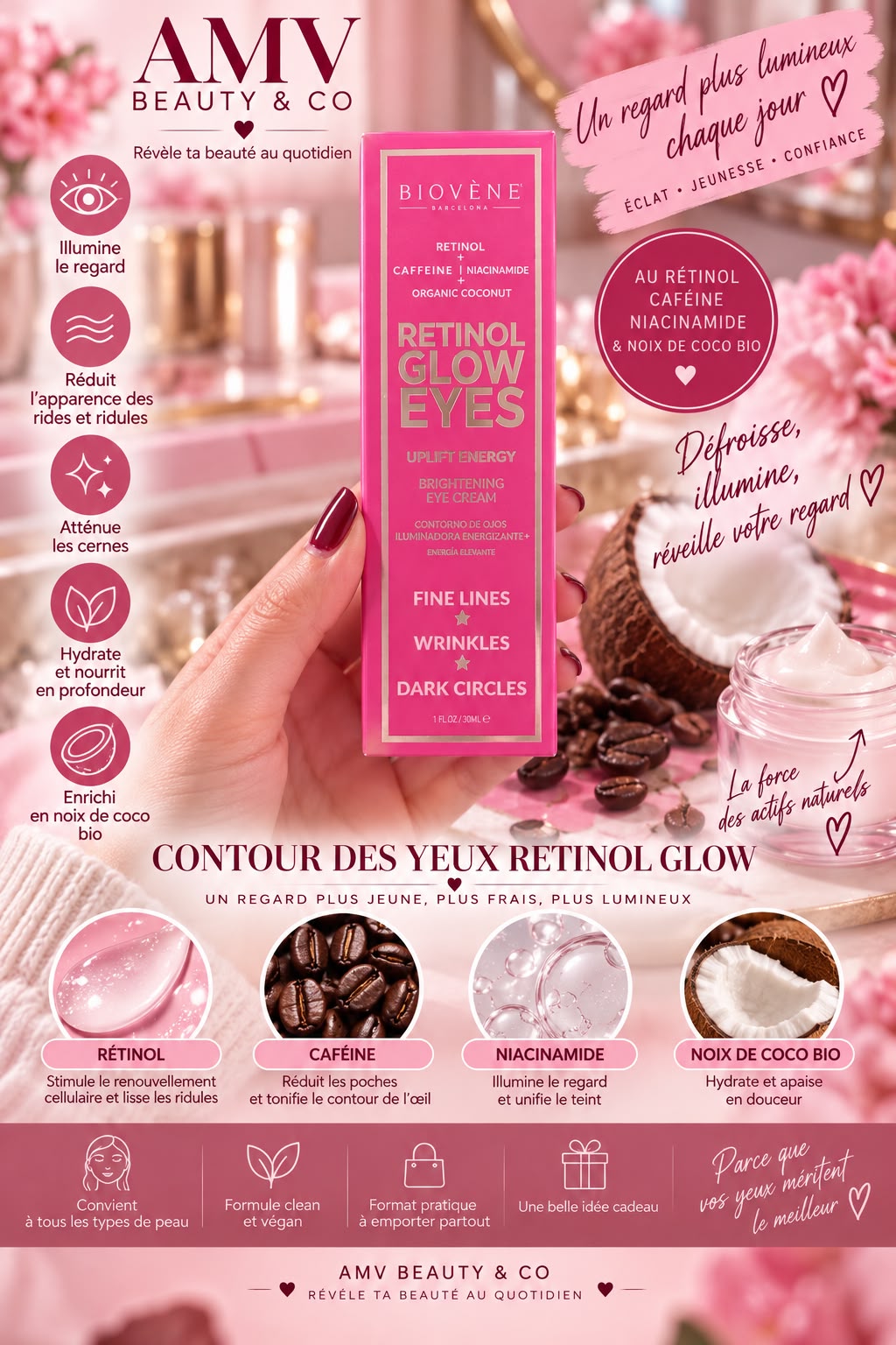 Crème contour des yeux uplift energy 30 Ml